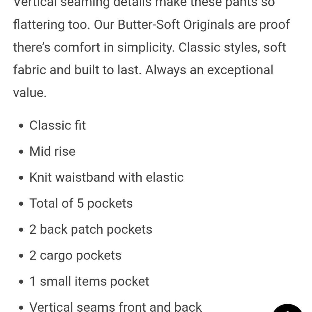 Buttersoft Large Petite Carribean Blue Scrub Pants 🌞 - Picture 4 of 6
